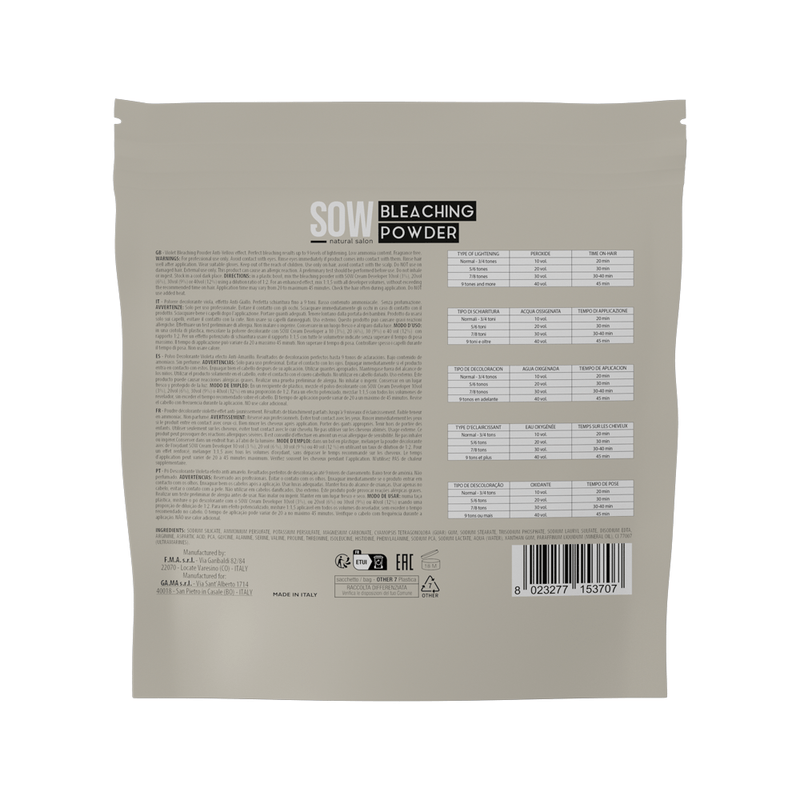 Bleaching Powder Sow Pro-Plex 500gr Decolorante - Imagen 3